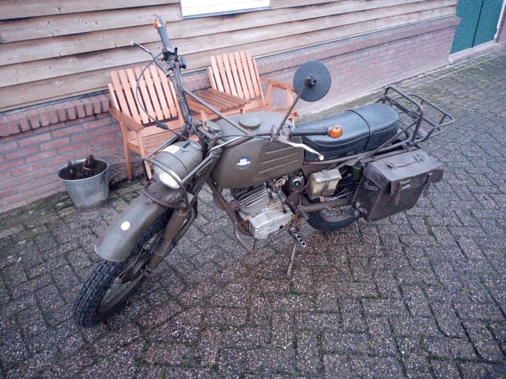 Hercules K 125 BW 125 cc, Hercules, 125 cm³, Particulier, 1 cylindre