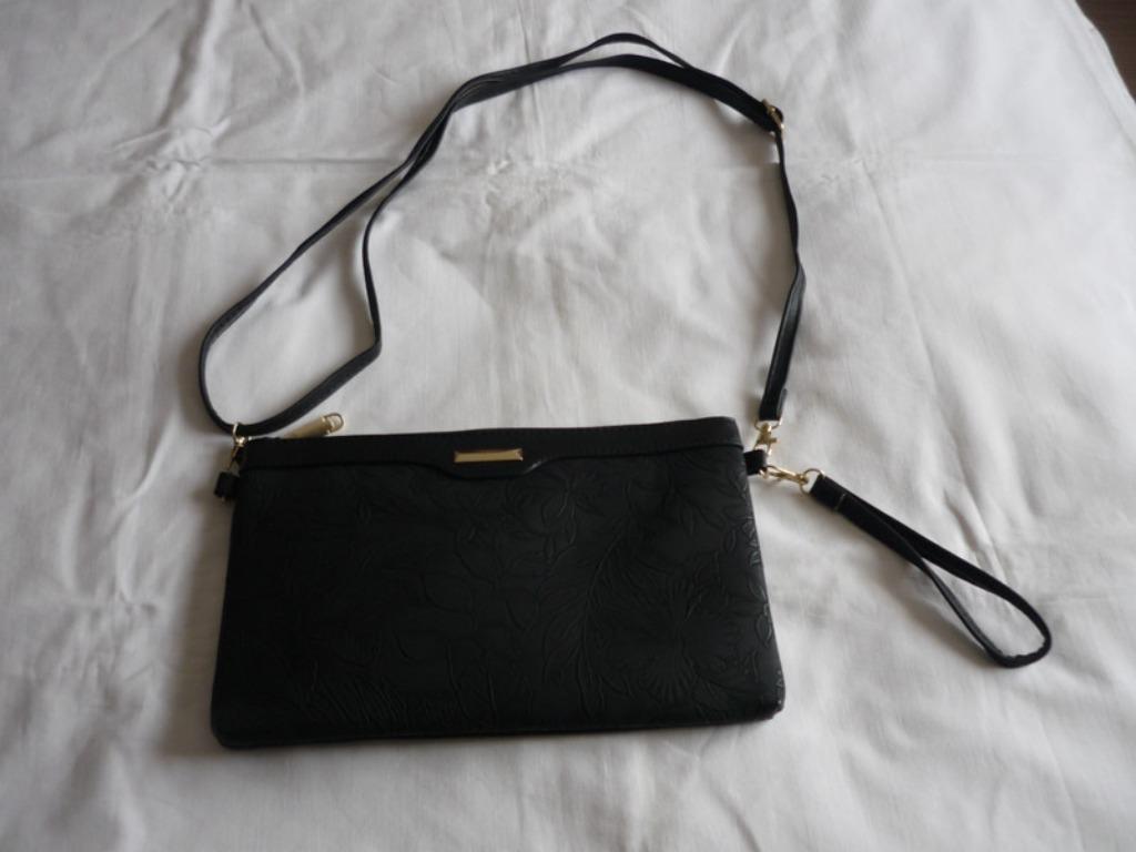 Pochette noire élégante, Enlèvement, Neuf, Noir, Autres types