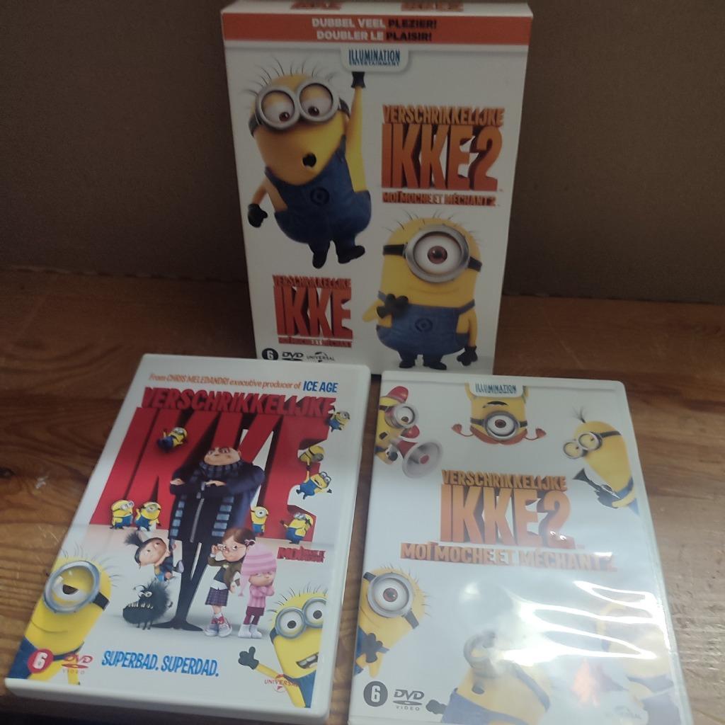 MOI, MOCHE ET MECHANT - Coffret DVD Films 1 & 2, À partir de 6 ans, Enlèvement ou Envoi, Coffret, Américain