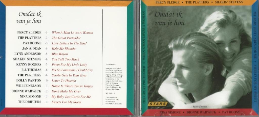 CD * OMDAT IK VAN JE HOU, Cd's en Dvd's, Cd's | Pop, Zo goed als nieuw, Ophalen of Verzenden