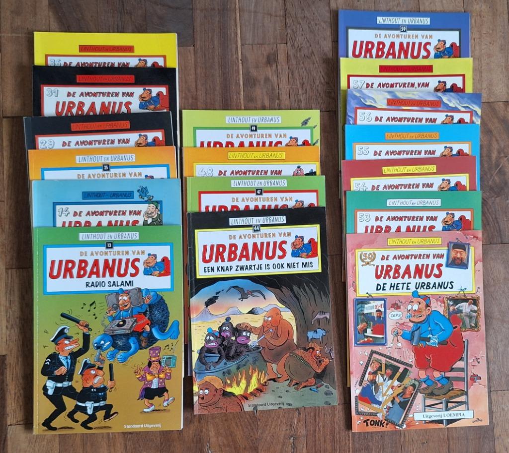 URBANUS strips (63 stuks), Boeken, Stripverhalen, Meerdere stripboeken, Ophalen, Gelezen, Linthout en Urbanus