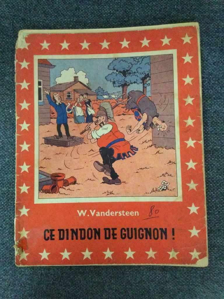 BD W. VANDERSTEEN: CE DINDON DE GUIGNON, Eén stripboek, Ophalen of Verzenden, Gelezen, Willy Vandersteen