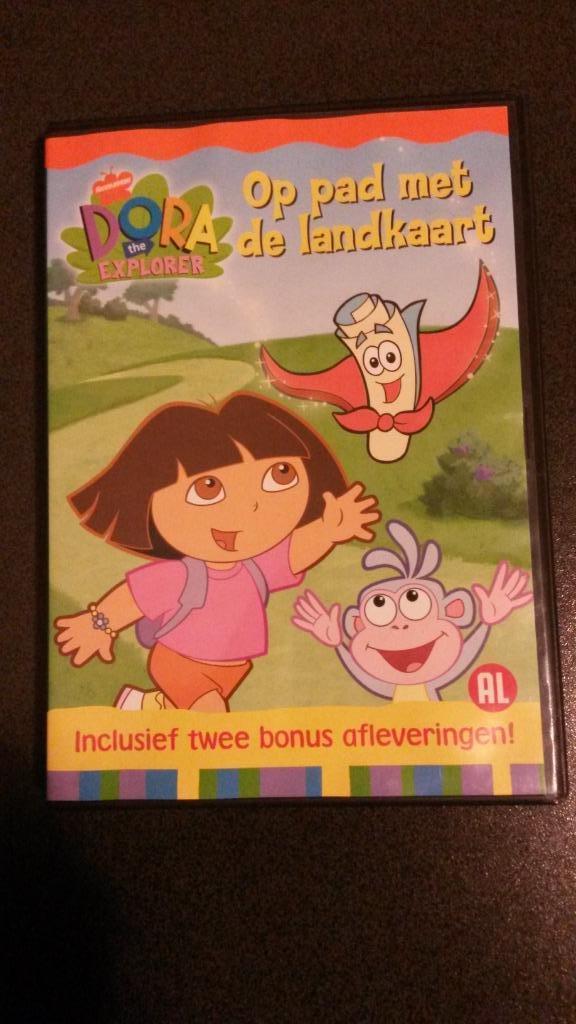 DVD kinderen Dora-Diego-Bob de Bouwer-Pippi Langkous-Mega Mi, Alle leeftijden, Ophalen of Verzenden, Gebruikt, Avontuur