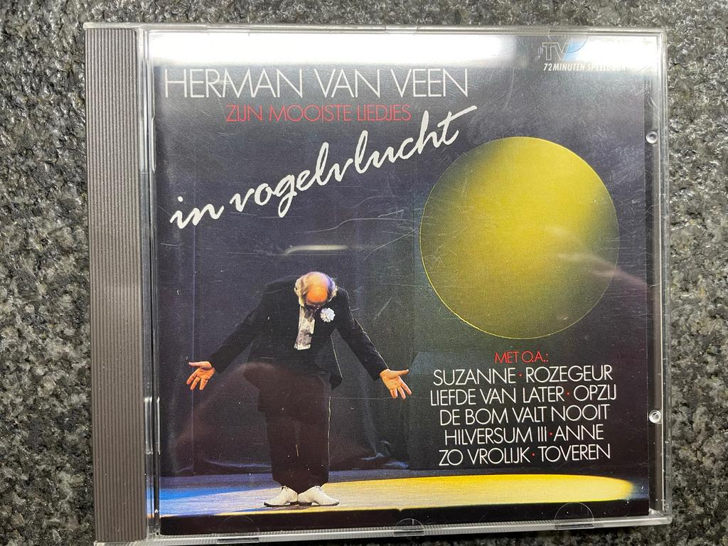Herman Van Veen : in vogelvlucht (best of) cd, Cd's en Dvd's, Cd's | Nederlandstalig, Ophalen of Verzenden, Gebruikt
