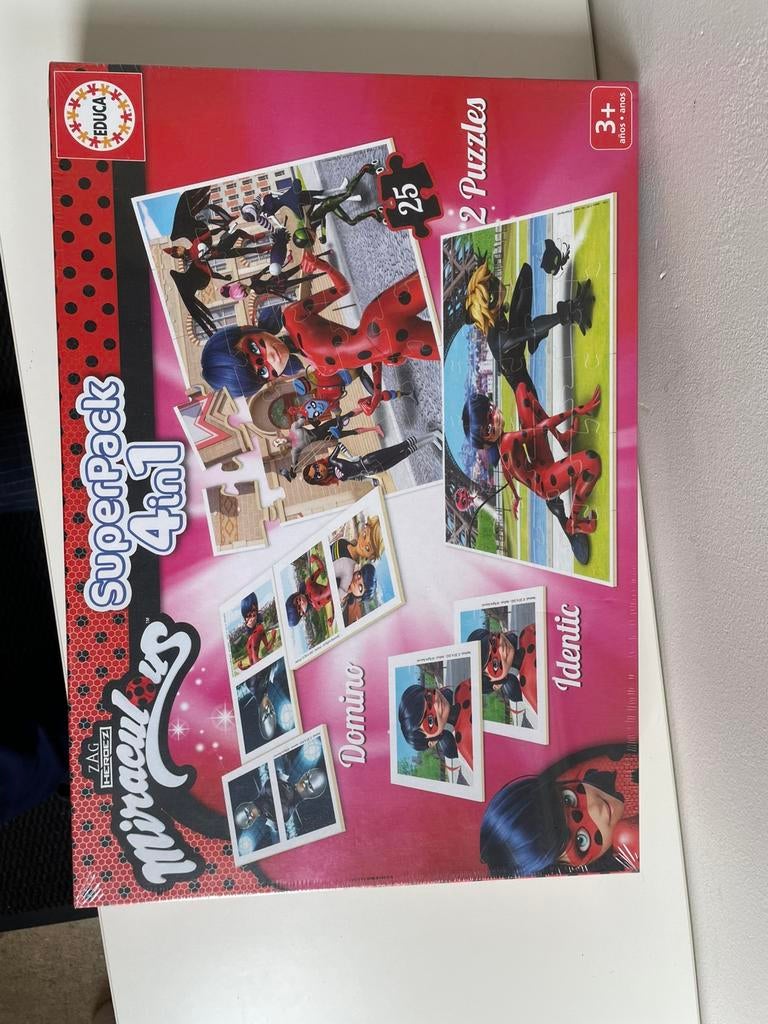Miraculous SuperPack 4in1 pour enfants 3+, Enlèvement, 10 à 50 pièces, Neuf, 2 à 4 ans