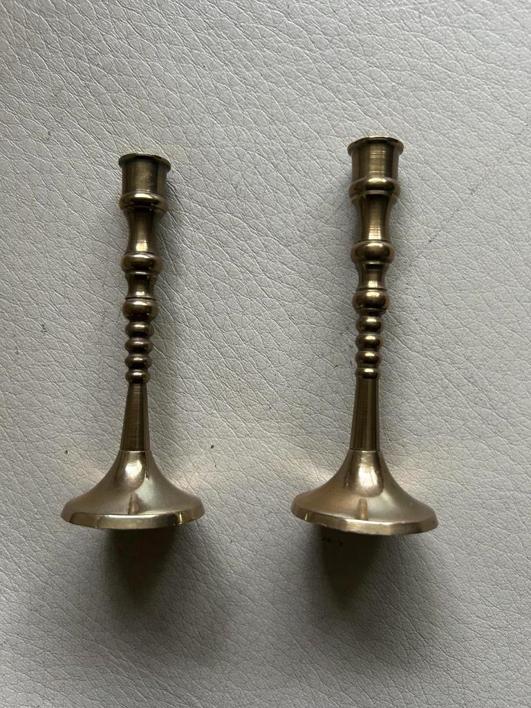 set de 2 petits chandeliers, Enlèvement ou Envoi, Cuivre ou Bronze