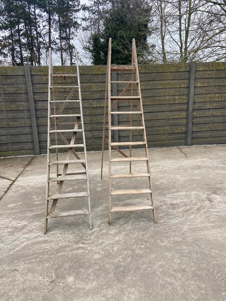 Decoratie Trapladders, Ophalen, Gebruikt