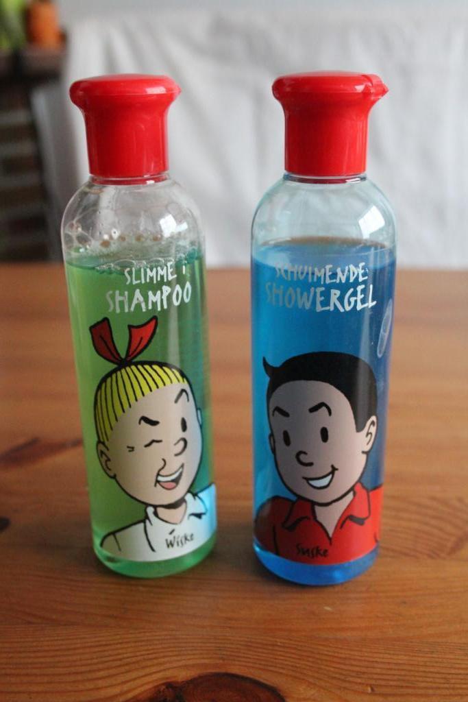Suske & Wiske        6 showergels, Ophalen of Verzenden, Nieuw