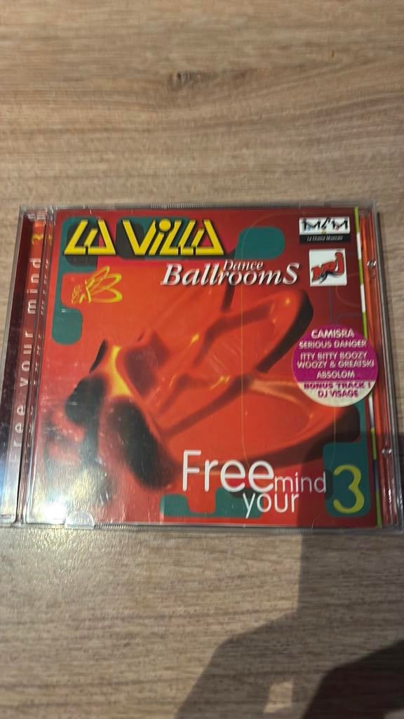 CD La Villa dance ballrooms. Free your mind 3., CD & DVD, Enlèvement ou Envoi, Comme neuf