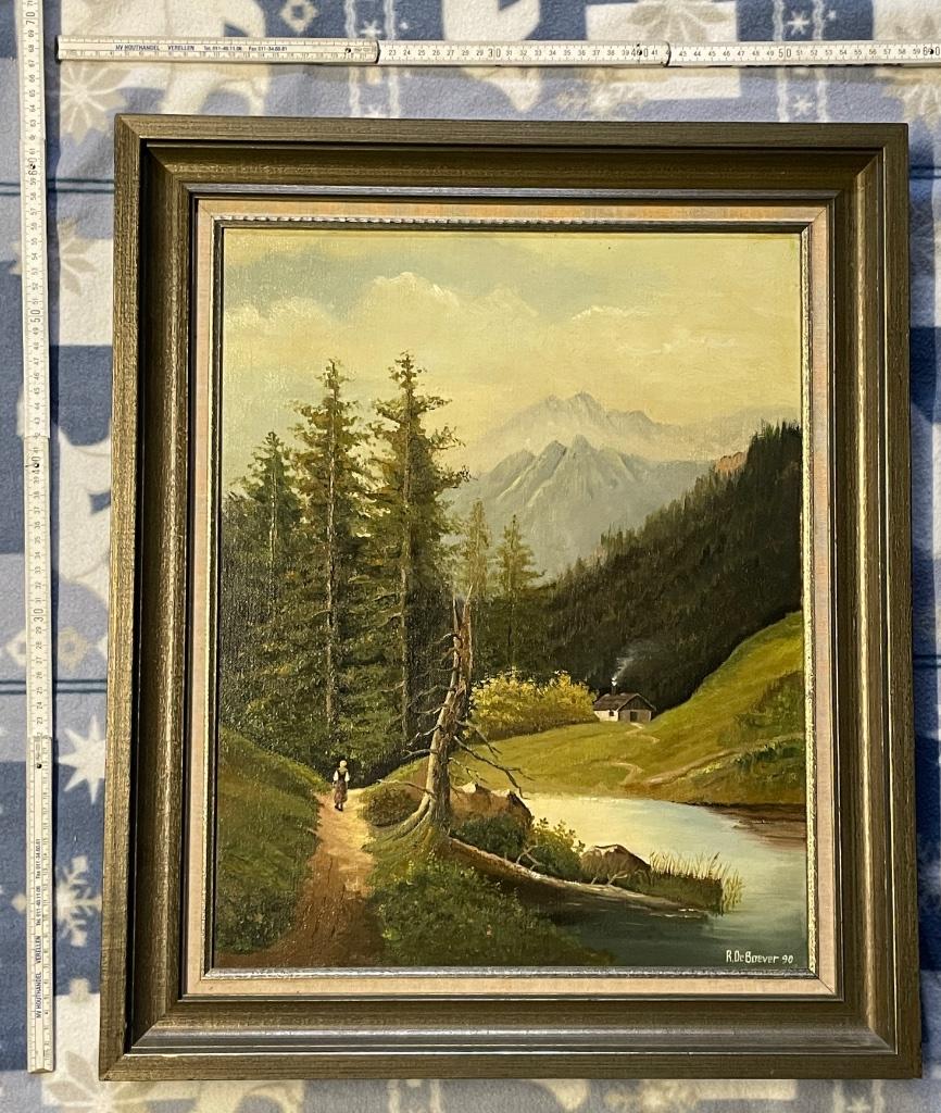 Schilderij 2, Ophalen