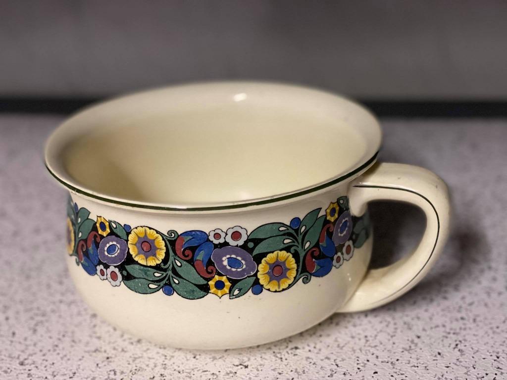 Porseleinen nachtpot/po Villeroy & Boch Mettlach, Ophalen of Verzenden