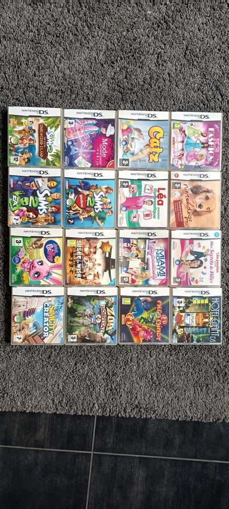 Nintendo DS spelletjes, Ophalen