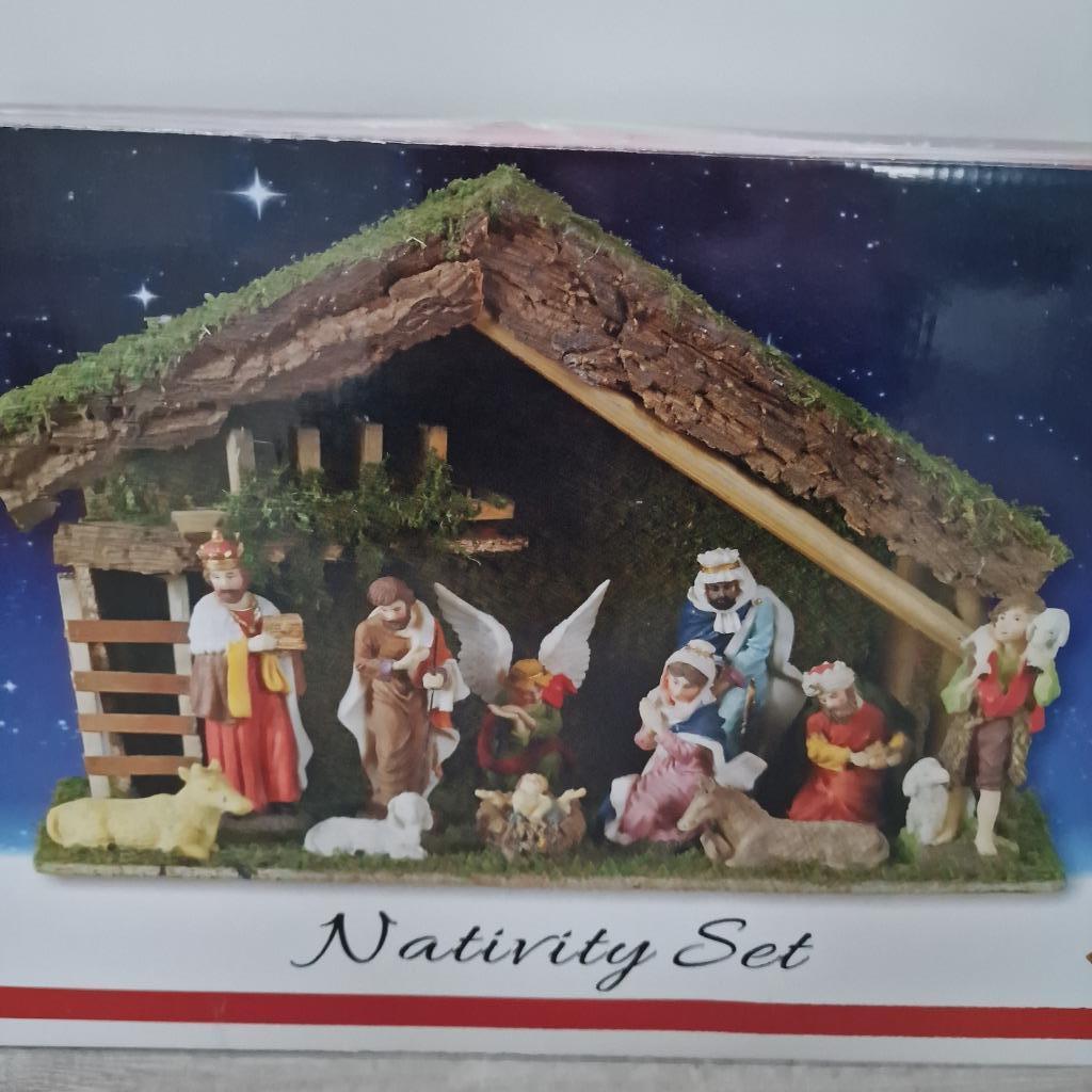 Kerststal / nativity set, Diversen, Kerst, Ophalen of Verzenden, Zo goed als nieuw