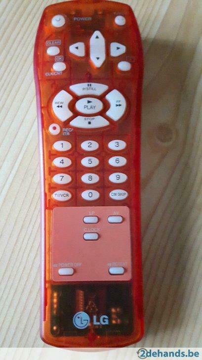 Afstandsbediening videorecoder  LG, Audio, Tv en Foto, Ophalen of Verzenden, Gebruikt