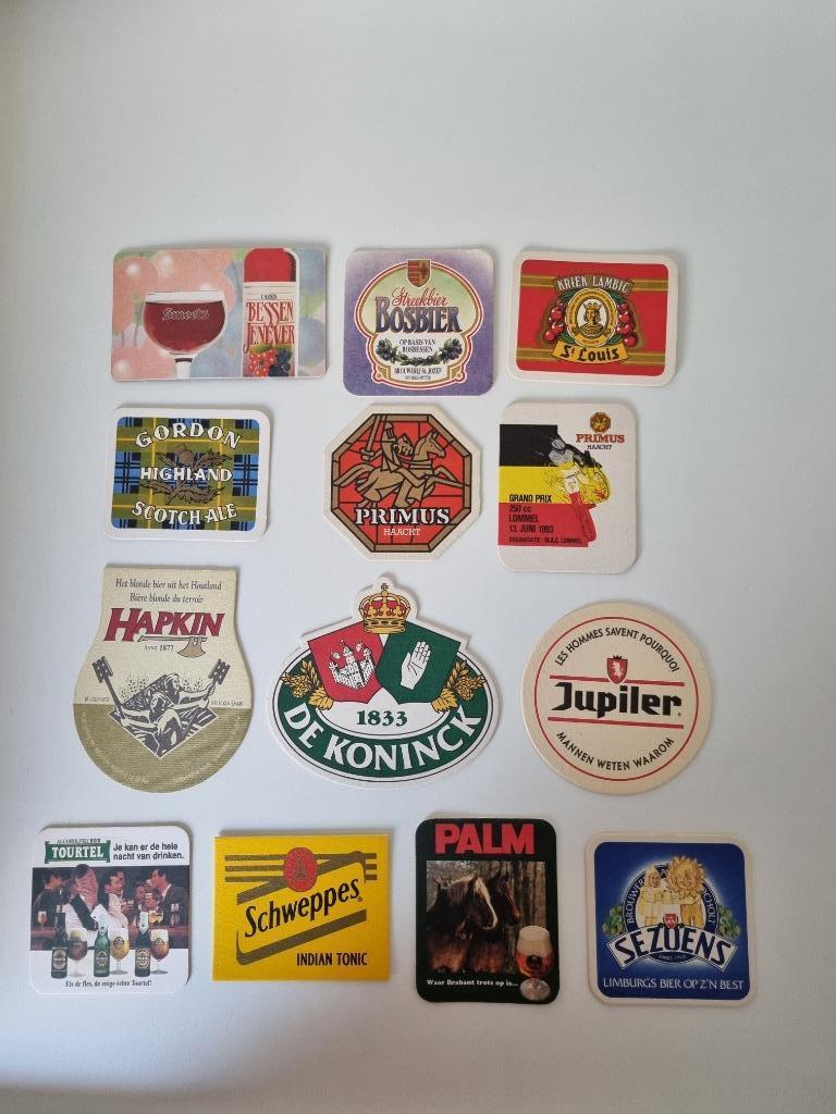 Allerlei bierkaartjes/ bierviltjes, Enlèvement ou Envoi, Comme neuf, Sous-bock, De Koninck