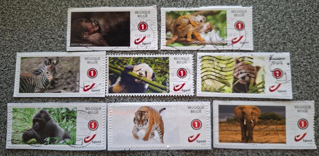 Timbres belges Timbres thématiques, Enlèvement ou Envoi, Affranchi