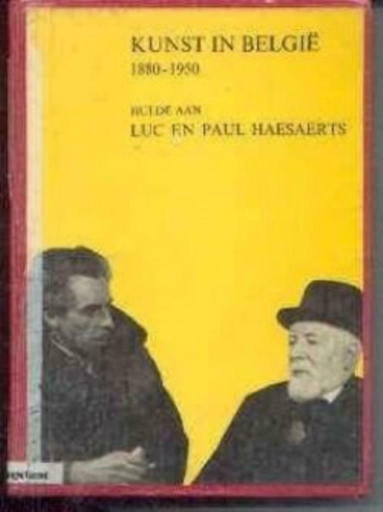 Kunst in België 1880-1950, hulde aan Luc en Paul Haesaerts, Boeken, Ophalen