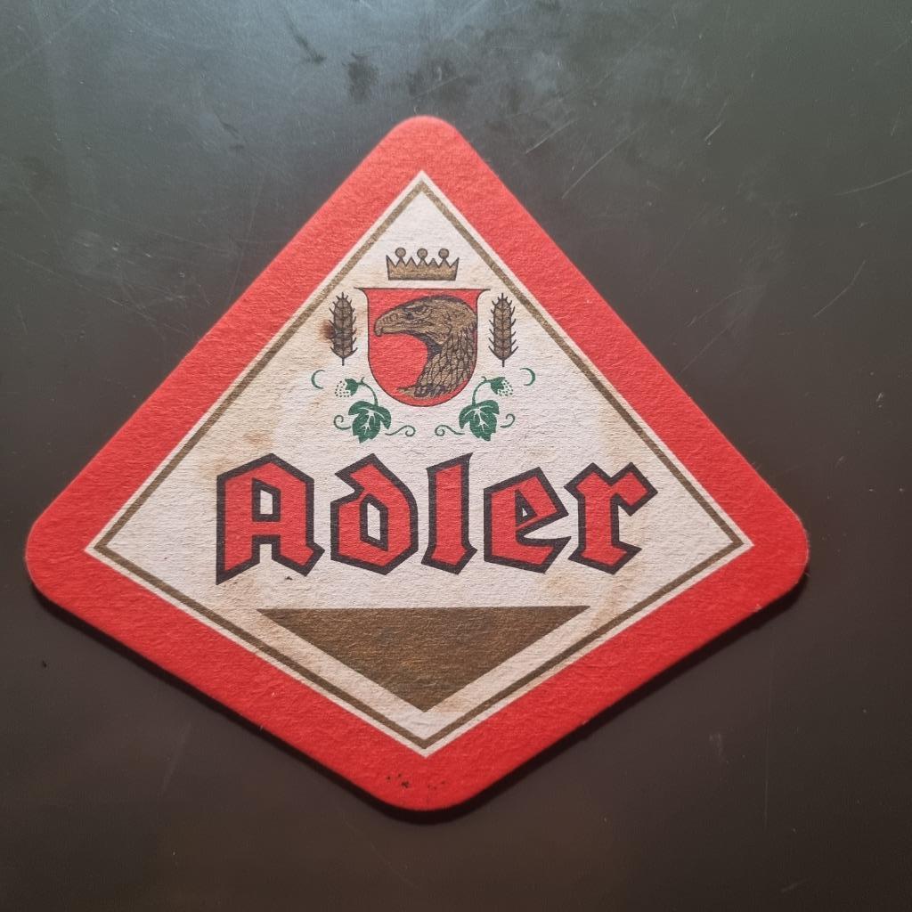 Sous Bock Adler (modèle 2), Collections, Enlèvement ou Envoi, Utilisé, Sous-bock, Autres marques