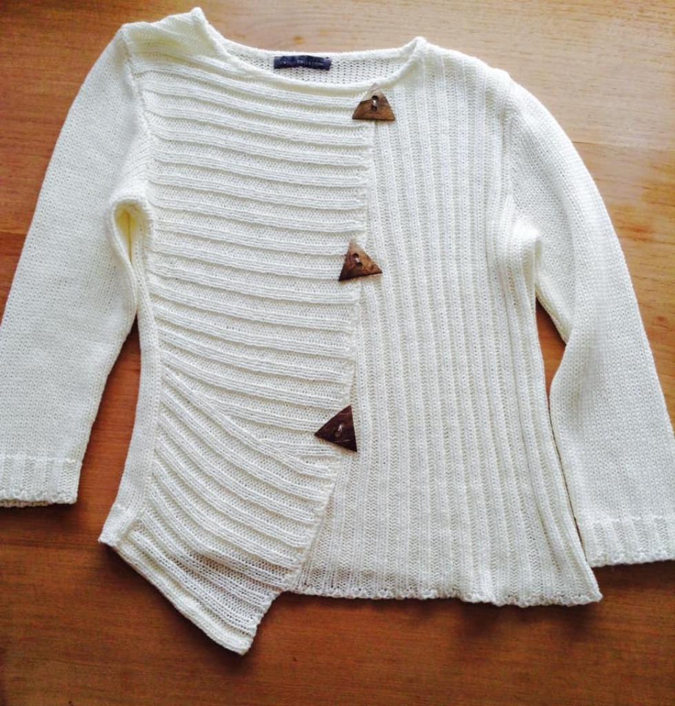 Pull blanc Cassis femme XS/S, Vêtements | Femmes, Enlèvement ou Envoi, Comme neuf, Taille 36 (S), Blanc