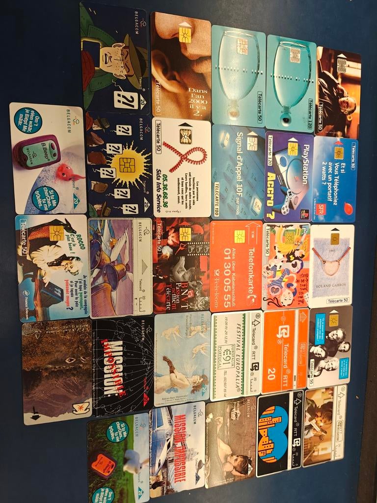 Lot de carte téléphone , télécarte, rtt , belgacom, Verzamelen, Ophalen of Verzenden