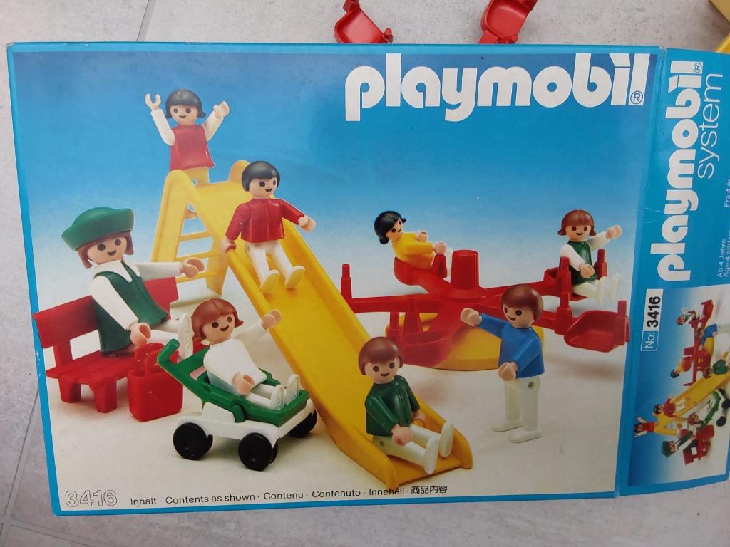 Playmobil speeltuin 3416 vintage, Kinderen en Baby's, Speelgoed | Playmobil, Ophalen of Verzenden, Gebruikt