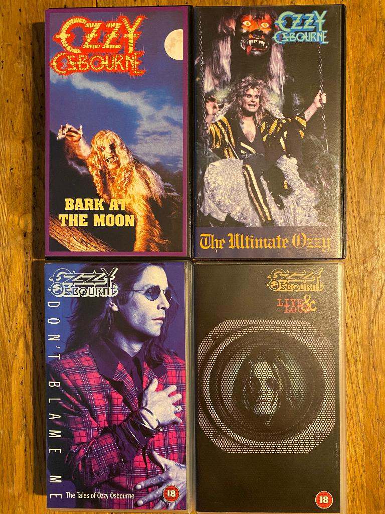 Videocassette live metal, Cd's en Dvd's, VHS | Film, Alle leeftijden, Ophalen of Verzenden, Gebruikt, Overige genres