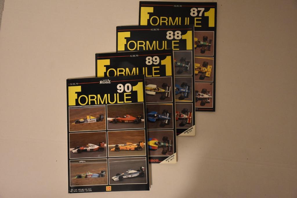 Formule 1 jaarboeken 87-88-89-90, Ophalen of Verzenden, Zo goed als nieuw, Formule 1