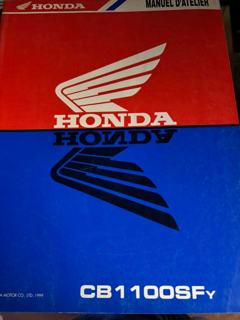 Workshopmanual Honda CB1100 SF in FRANS, Motoren, Ophalen of Verzenden, Honda