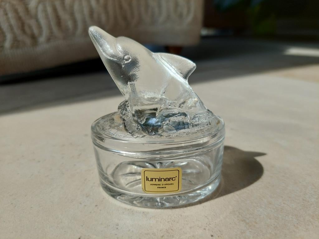 Luminarc verrerie d’arques France boîte bijoux, Enlèvement ou Envoi