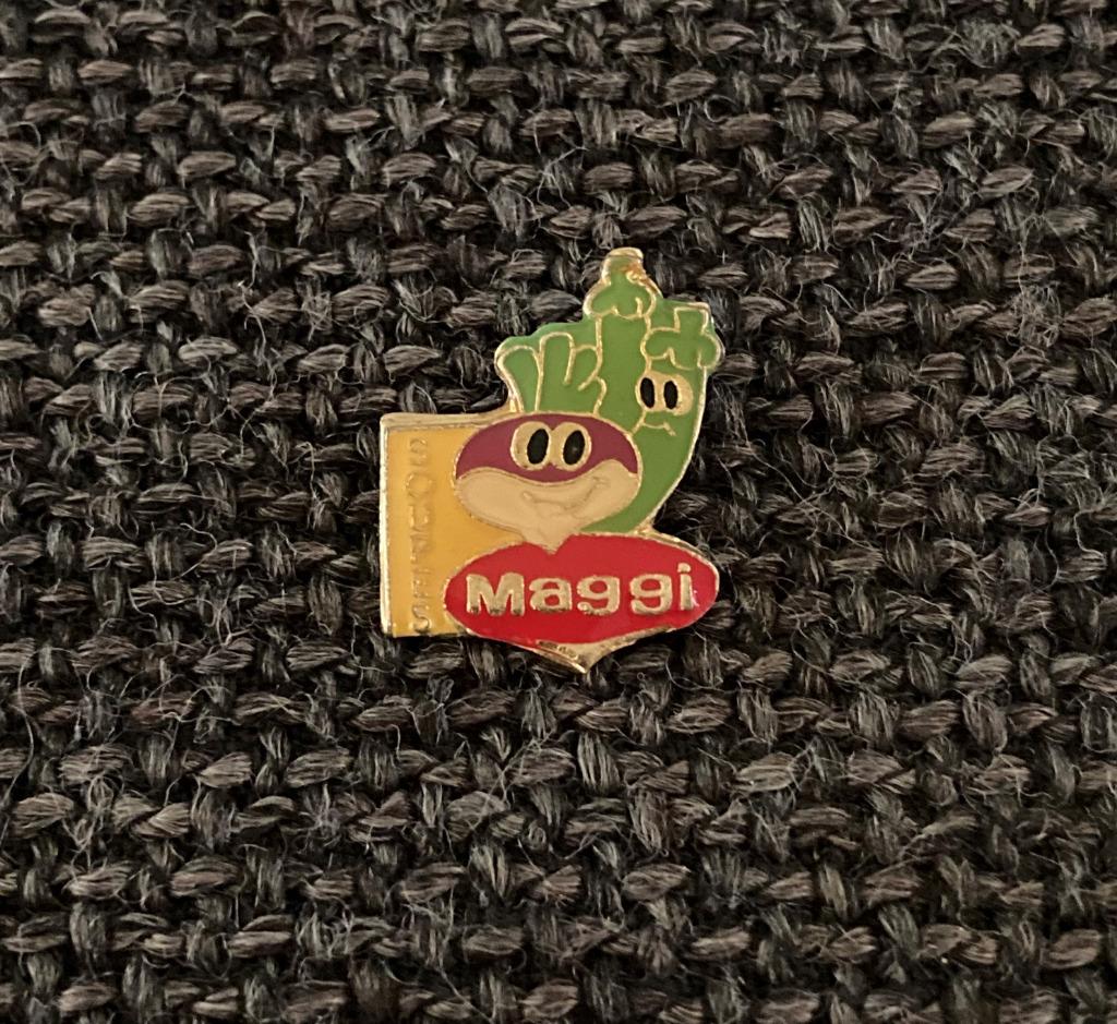 PIN - MAGGI, Verzamelen, Verzenden, Gebruikt, Merk, Speldje of Pin