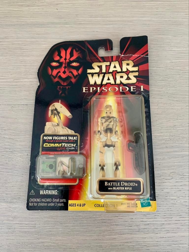 Star Wars Episode I figurine Battle Doid with blaster rifle, Nieuw, Actiefiguurtje