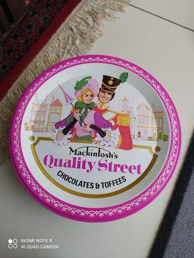Blikken trommel Mackintosh, Verzamelen, Ophalen of Verzenden, Zo goed als nieuw, Overige merken