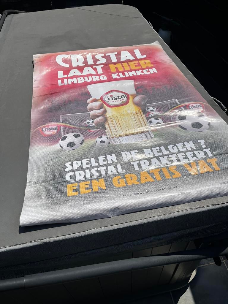 Spandoek  Cristal Alken (stoffe doek), Verzamelen, Ophalen of Verzenden, Zo goed als nieuw