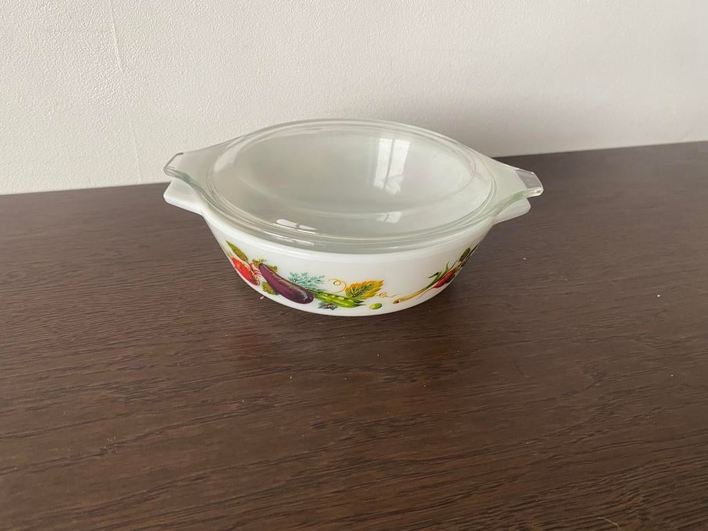 Vintage ovenschaal met deksel Pyrex, Ophalen