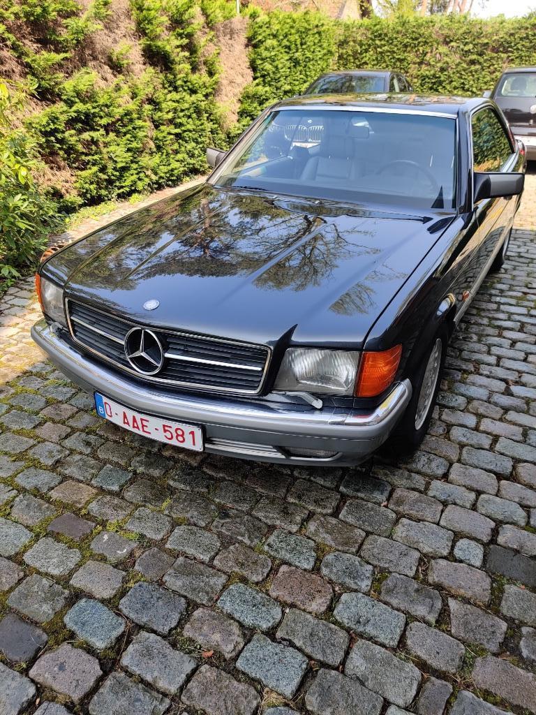 Mercedes 560 SEC 220kw/300pk, Automaat, Dealer onderhouden, Achterwielaandrijving, 8 cilinders