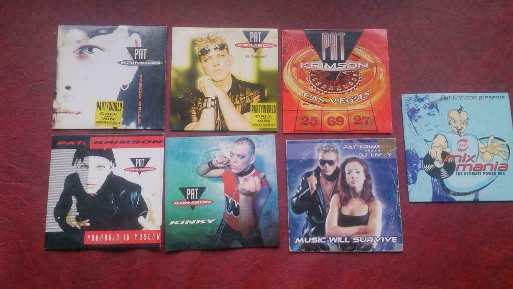 Pat krimson cd singles, Ophalen of Verzenden