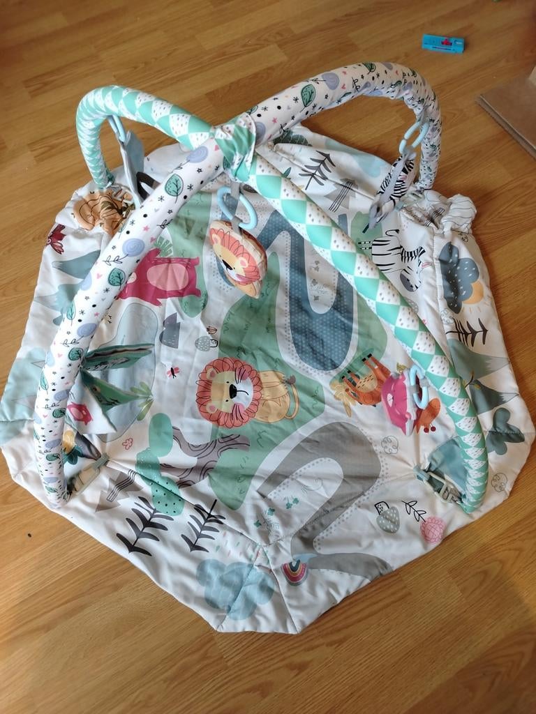 Baby play mat with sensory toys, Kinderen en Baby's, Speelgoed | Babyspeelgoed, Ophalen