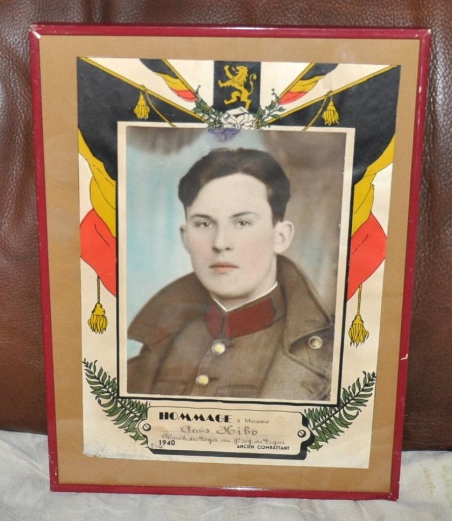 hommage aux anciens combattants encadrée, Collections, Enlèvement ou Envoi, Armée de terre, Photo ou Poster