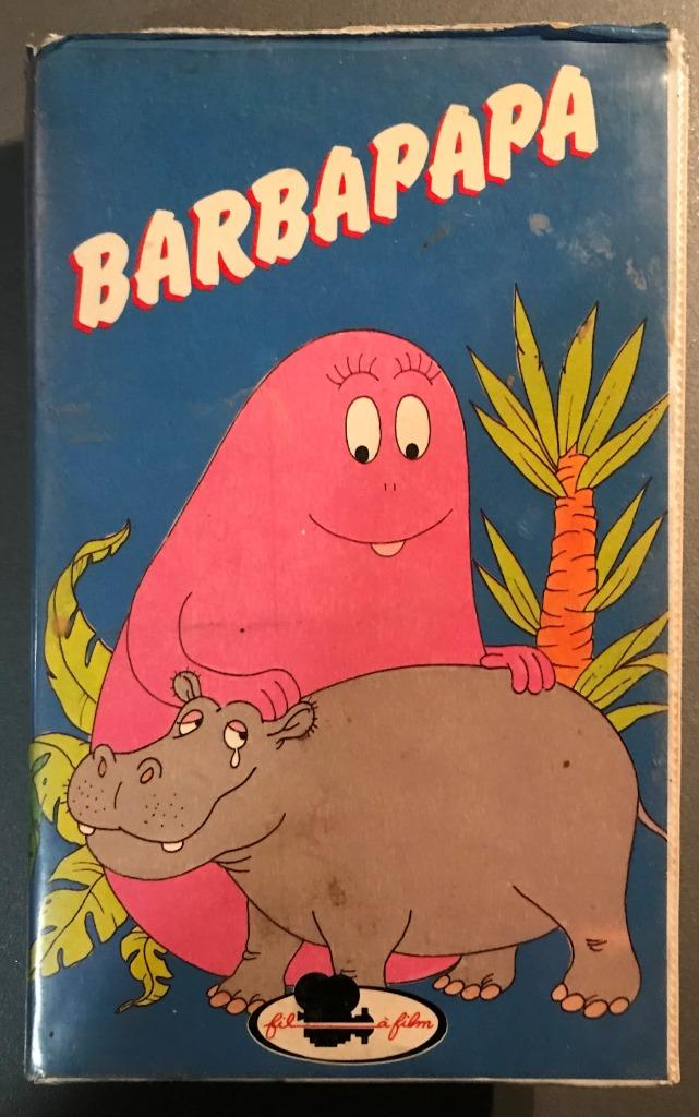 VHS " Barbapapa " -, Enlèvement ou Envoi, Dessin animé, Tous les âges, Utilisé