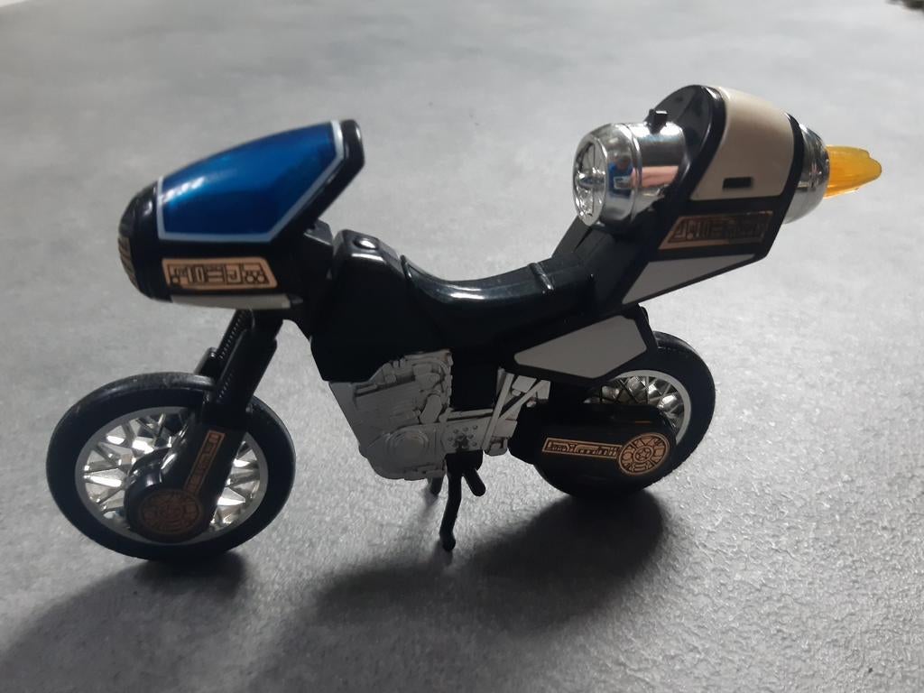Power Rangers Zeo - Zeo Jet Cycle - Gold Zeo Ranger Bandai, Ophalen of Verzenden, Gebruikt