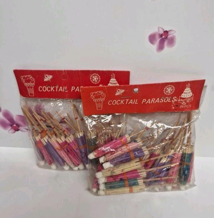 💖 Cocktail Parasols, Ophalen of Verzenden