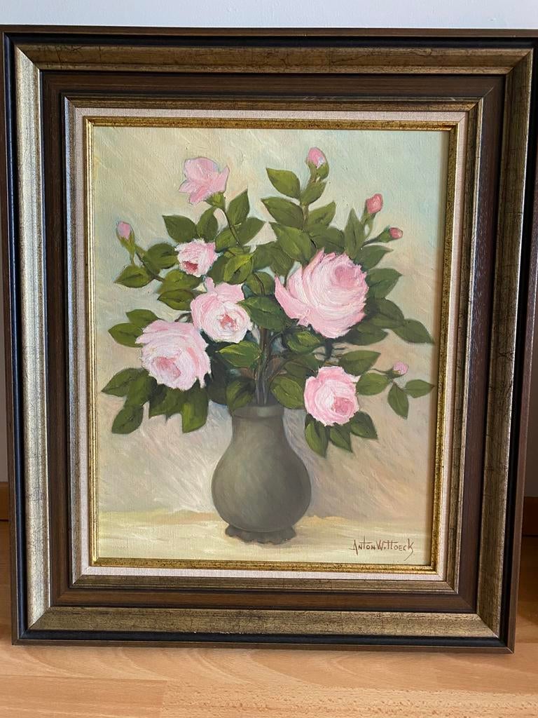 Schilderij op doek van Anton Wittoeck., Ophalen