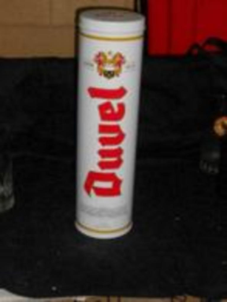 Duvel Collectie.Blikken Bus, Verzamelen, Ophalen of Verzenden, Zo goed als nieuw, Reclamebord, Plaat of Schild, Duvel