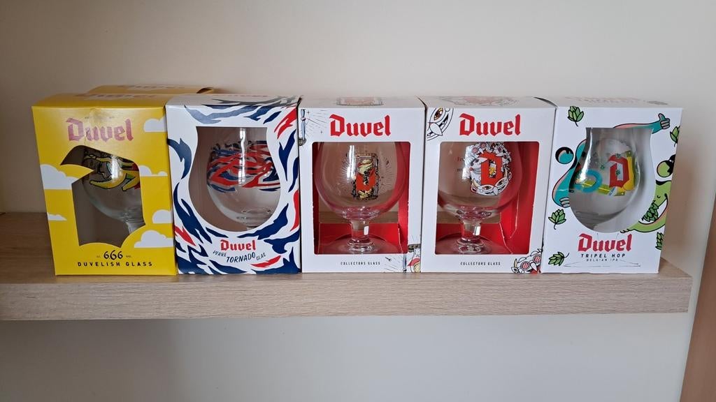 Diverse Duvelglazen en andere objecten, Ophalen of Verzenden, Nieuw, Duvel