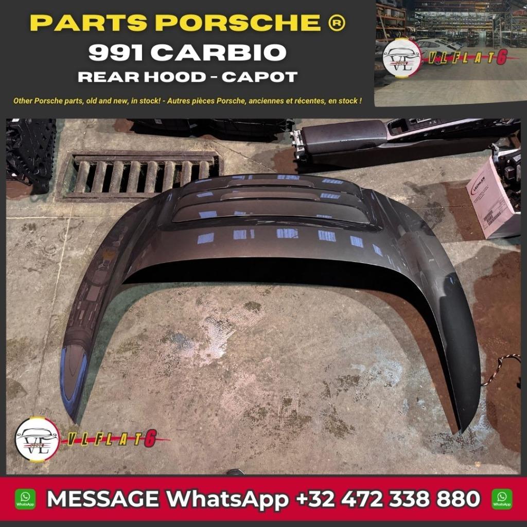 Achterkap voor Porsche 991 Cabrio Brown, Ophalen, Porsche, Gebruikt, Achter