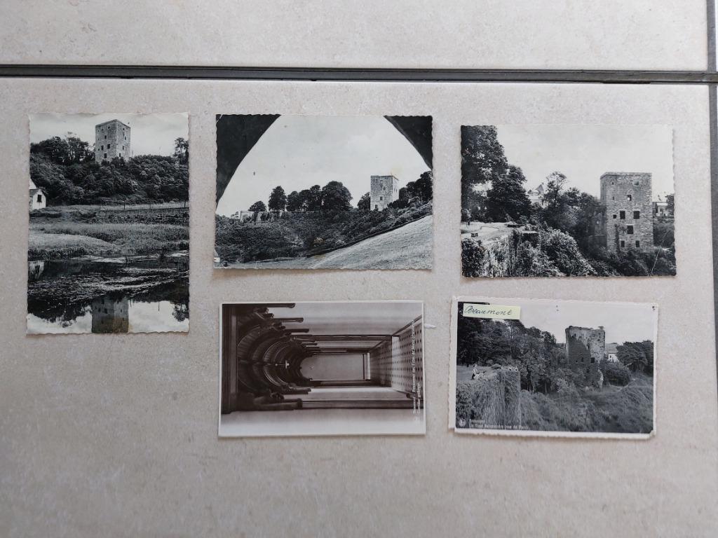 5 oude postkaarten van Beaumont, Collections, Envoi