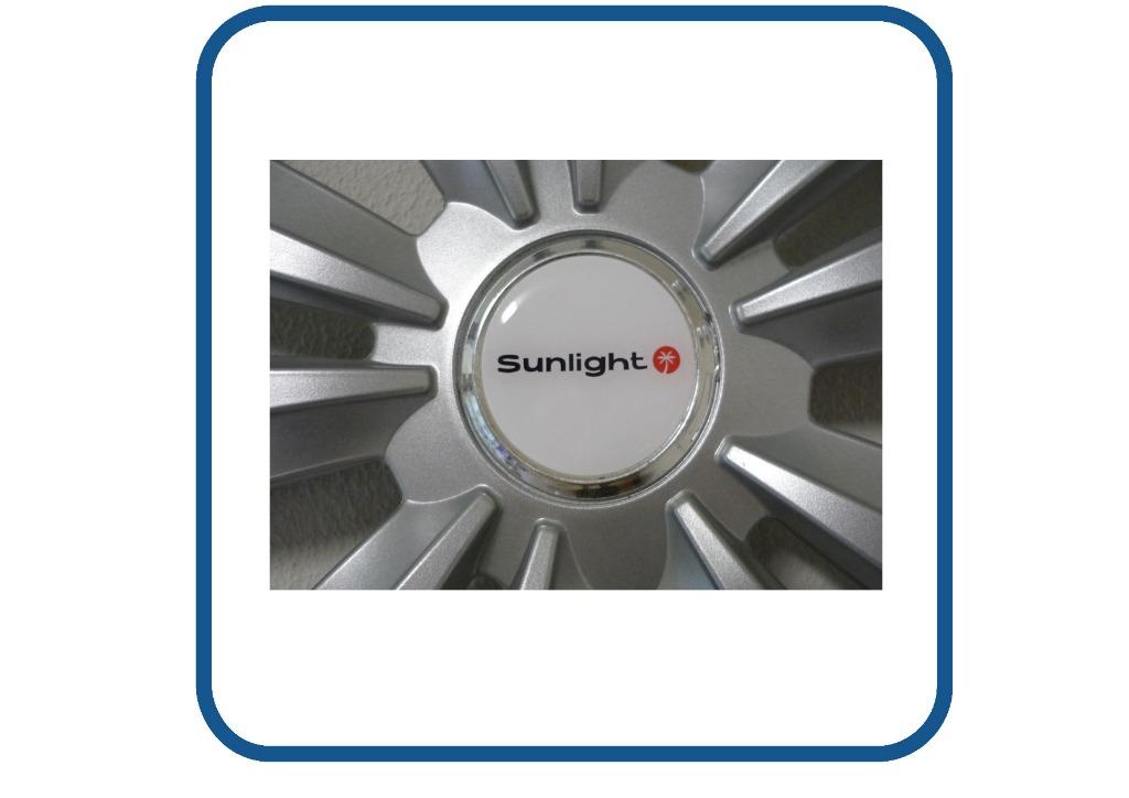 Sunlight doming naafstickers caravan en camper 3D, Epoxy, Verzenden, Nieuw, Overige typen