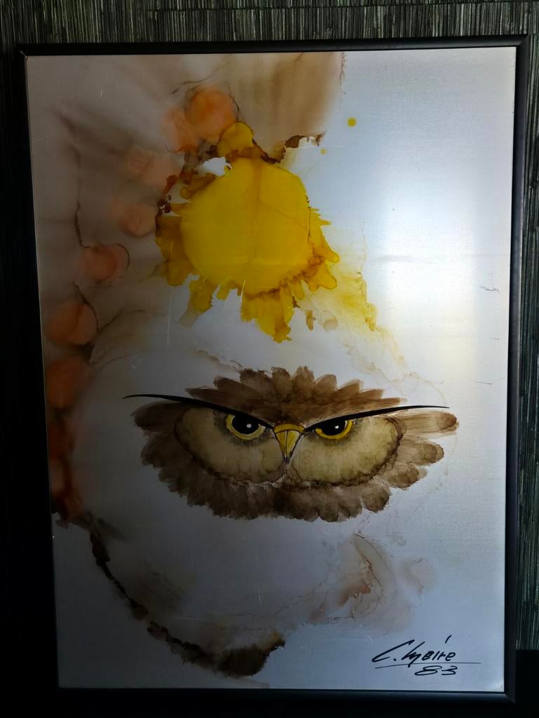 Peinture sur aluminium, Maison & Meubles, Enlèvement ou Envoi, Comme neuf, Peinture