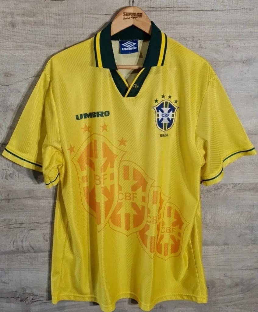 Brazilië Romario  Finale Winners Shirt WorldCup 1994, Verzamelen, Verzenden, Zo goed als nieuw, Shirt