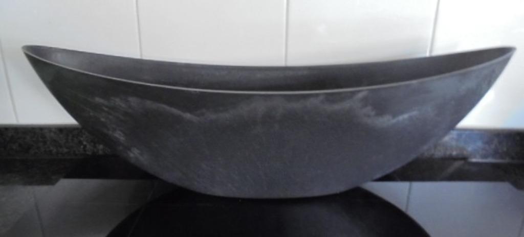 PLANTENBAK SCHUIT GRIJS 55 CM NIEUW, Kunststof, Minder dan 30 cm, Minder dan 60 cm, Nieuw